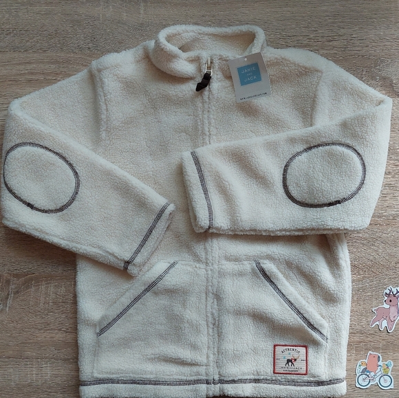 Janie and Jack Other - J&J fleece coat nwt size 7